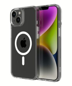 QDOS รุ่น Hybrid Force with Snap - เคส iPhone 14 Plus - สีใส