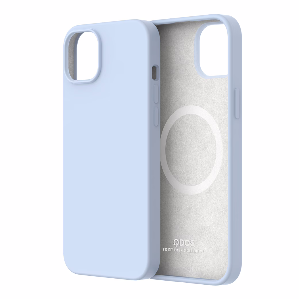 QDOS รุ่น Touch Pure with Snap - เคส iPhone 14 Plus - สี Baby Blue