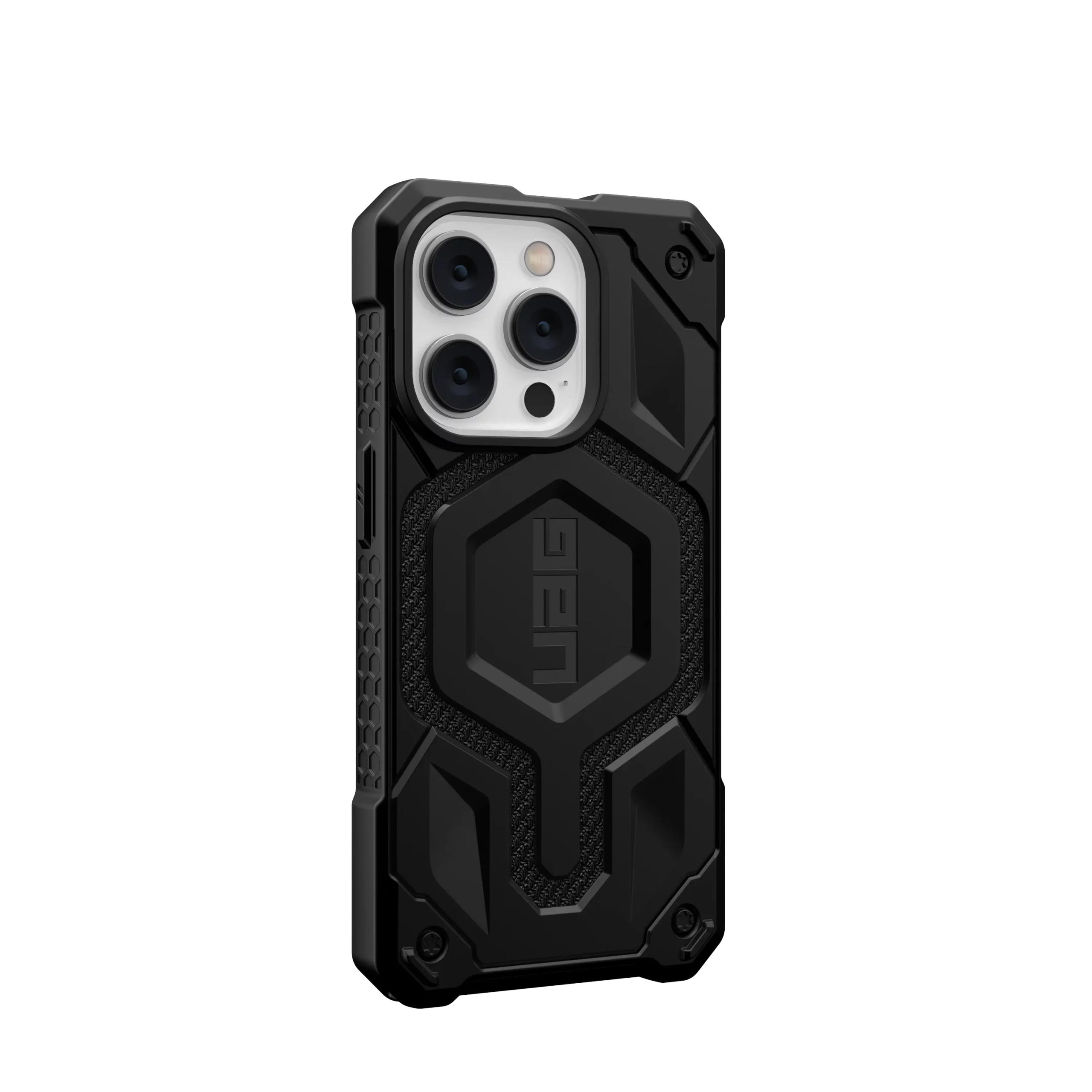 UAG รุ่น Monarch with Magsafe - เคส iPhone 14 Pro - สี Kevlar Black