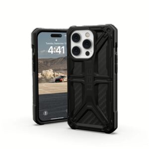 UAG รุ่น Monarch - เคส iPhone 14 Pro - สี Carbon Fiber 15 UAG รุ่น Monarch - เคส iPhone 14 Pro - สี Carbon Fiber