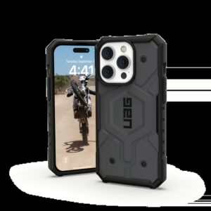 UAG รุ่น Pathfinder with Magsafe - เคส iPhone 14 Pro - สี Silver 12 UAG รุ่น Pathfinder with Magsafe - เคส iPhone 14 Pro - สี Silver