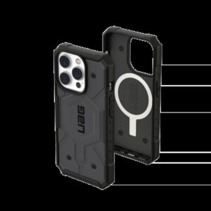 UAG รุ่น Pathfinder with Magsafe - เคส iPhone 14 Pro - สี Silver 14 UAG รุ่น Pathfinder with Magsafe - เคส iPhone 14 Pro - สี Silver