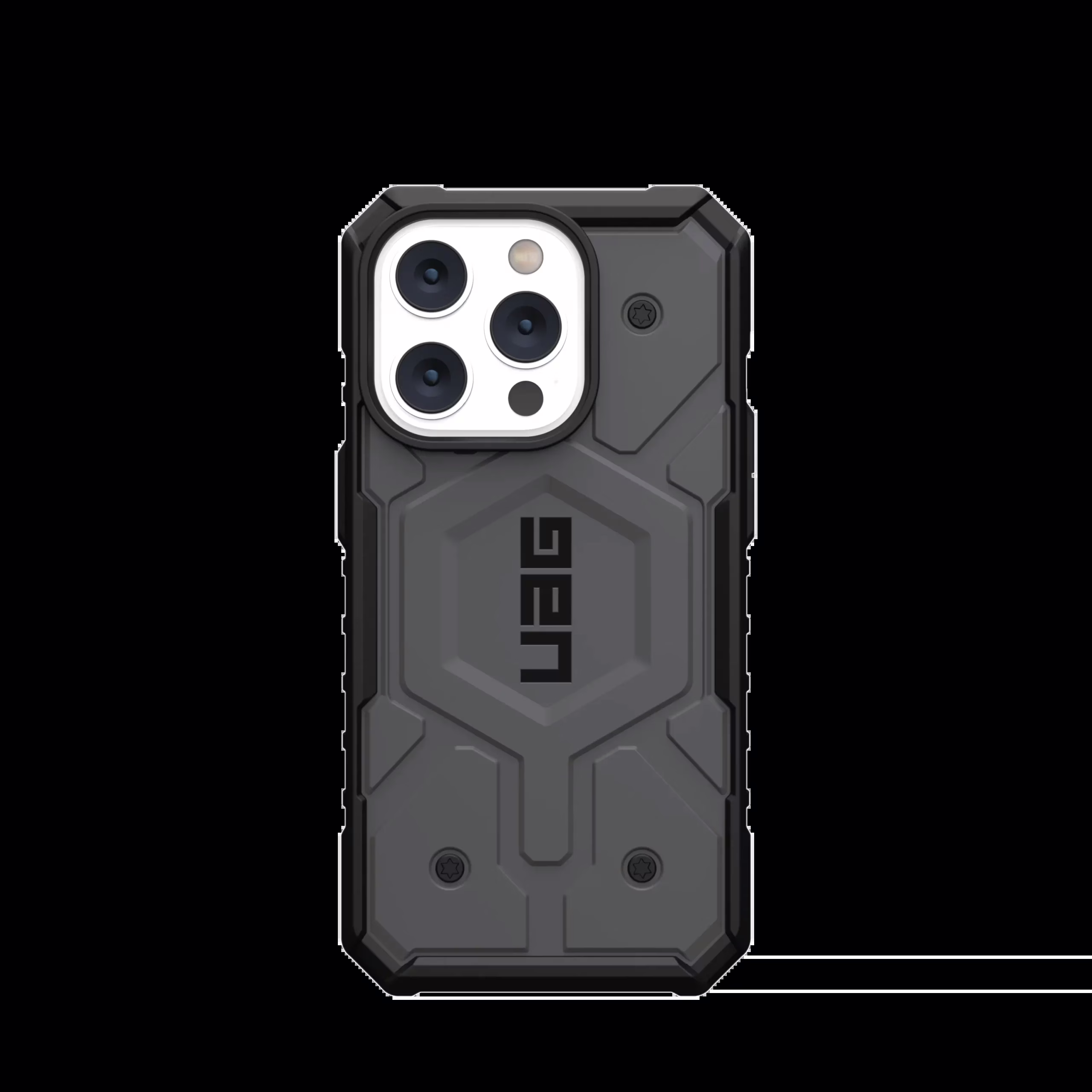 UAG รุ่น Pathfinder with Magsafe - เคส iPhone 14 Pro - สี Silver