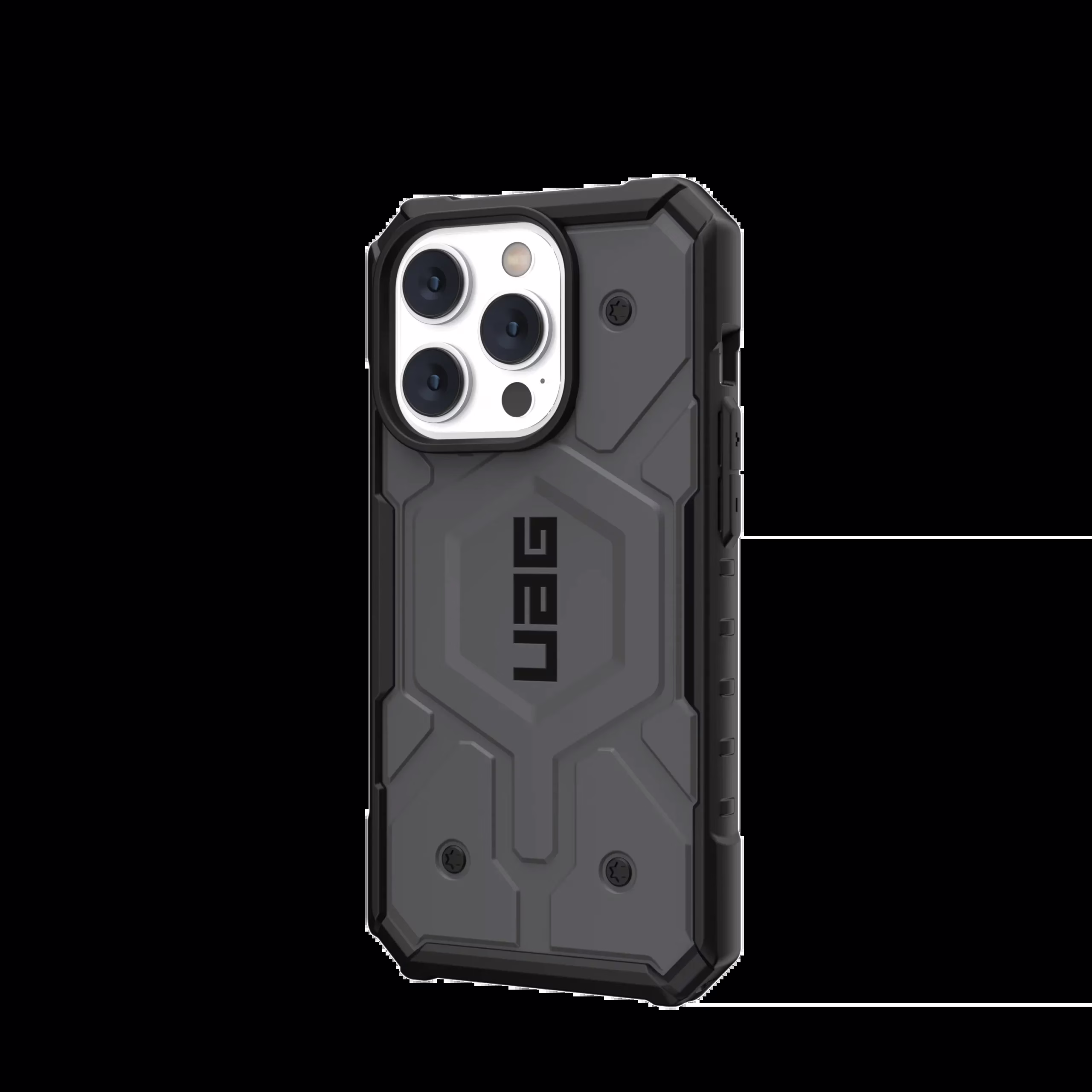 UAG รุ่น Pathfinder with Magsafe - เคส iPhone 14 Pro - สี Silver