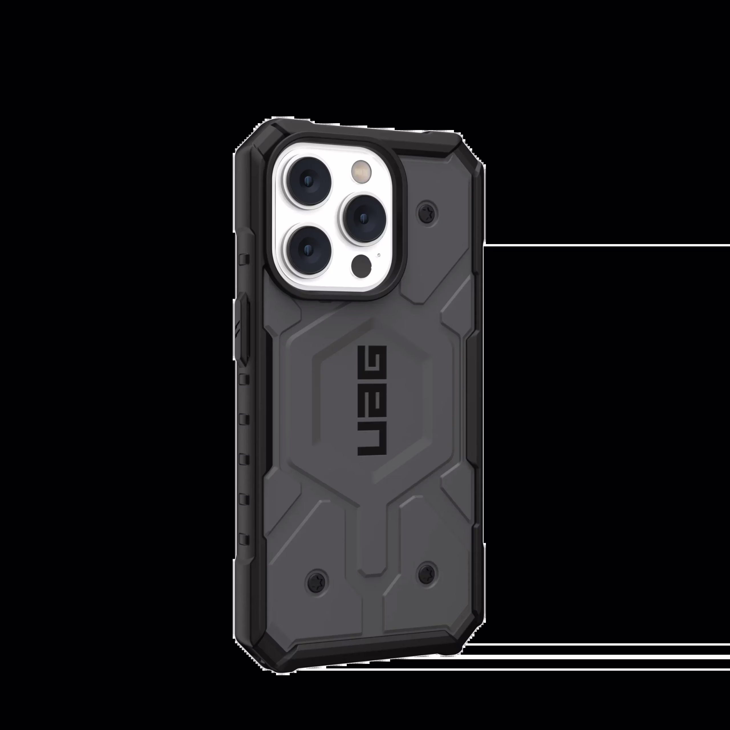 UAG รุ่น Pathfinder with Magsafe - เคส iPhone 14 Pro - สี Silver