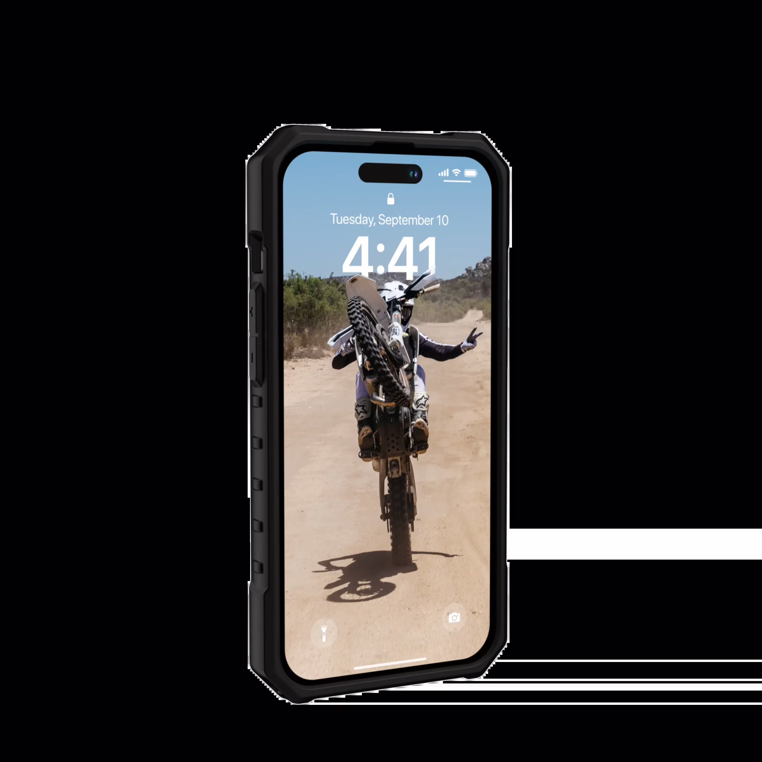 UAG รุ่น Pathfinder with Magsafe - เคส iPhone 14 Pro - สี Silver