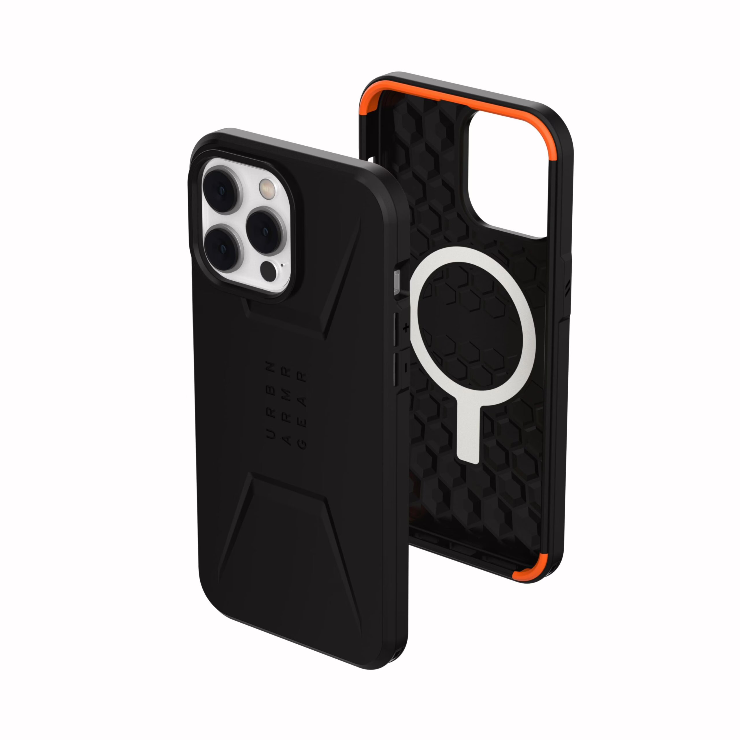 UAG รุ่น Civilian with Magsafe - เคส iPhone 14 Pro Max - สี Black