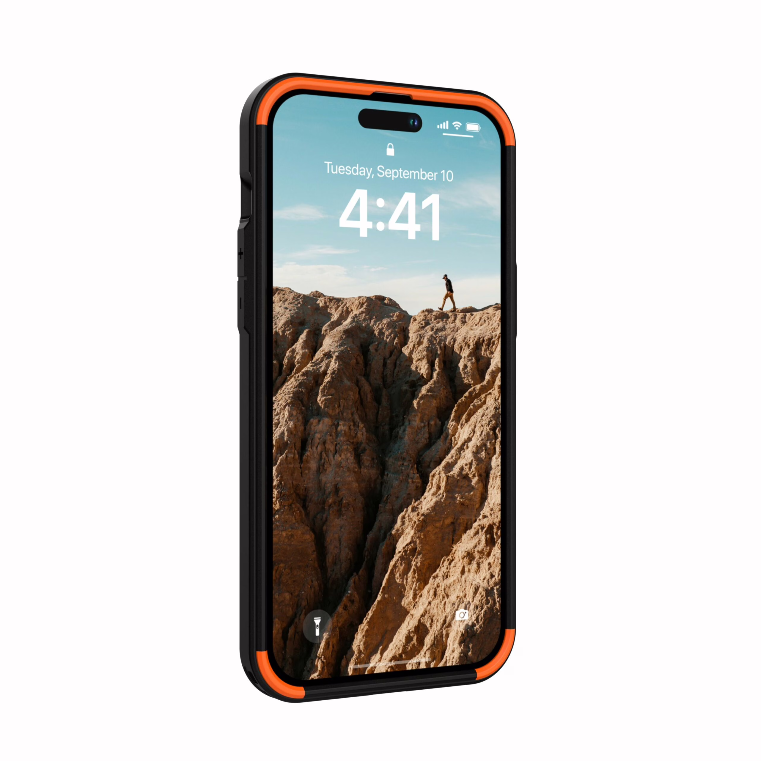 UAG รุ่น Civilian with Magsafe - เคส iPhone 14 Pro Max - สี Black