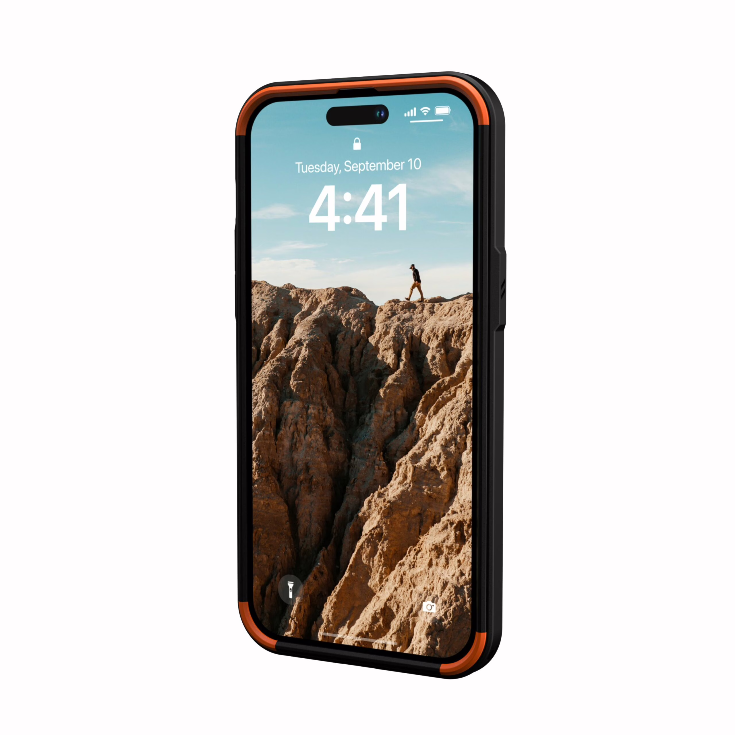 UAG รุ่น Civilian with Magsafe - เคส iPhone 14 Pro Max - สี Black