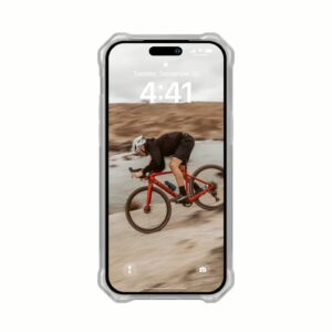 UAG รุ่น Essential Armor with Magsafe - เคส iPhone 14 Pro Max - สี Frosted Ice 13 UAG รุ่น Essential Armor with Magsafe - เคส iPhone 14 Pro Max - สี Frosted Ice