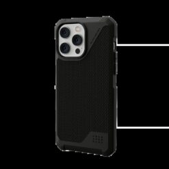 UAG รุ่น Metropolis LT with Magsafe - เคส iPhone 14 Pro Max - สี Kevlar Black