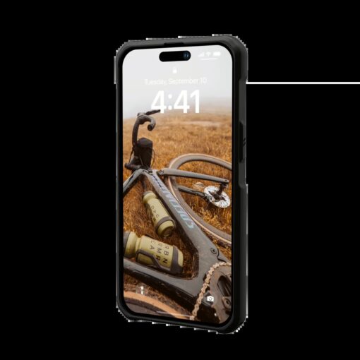 UAG รุ่น Metropolis LT with Magsafe - เคส iPhone 14 Pro Max - สี Kevlar Black - Image 6