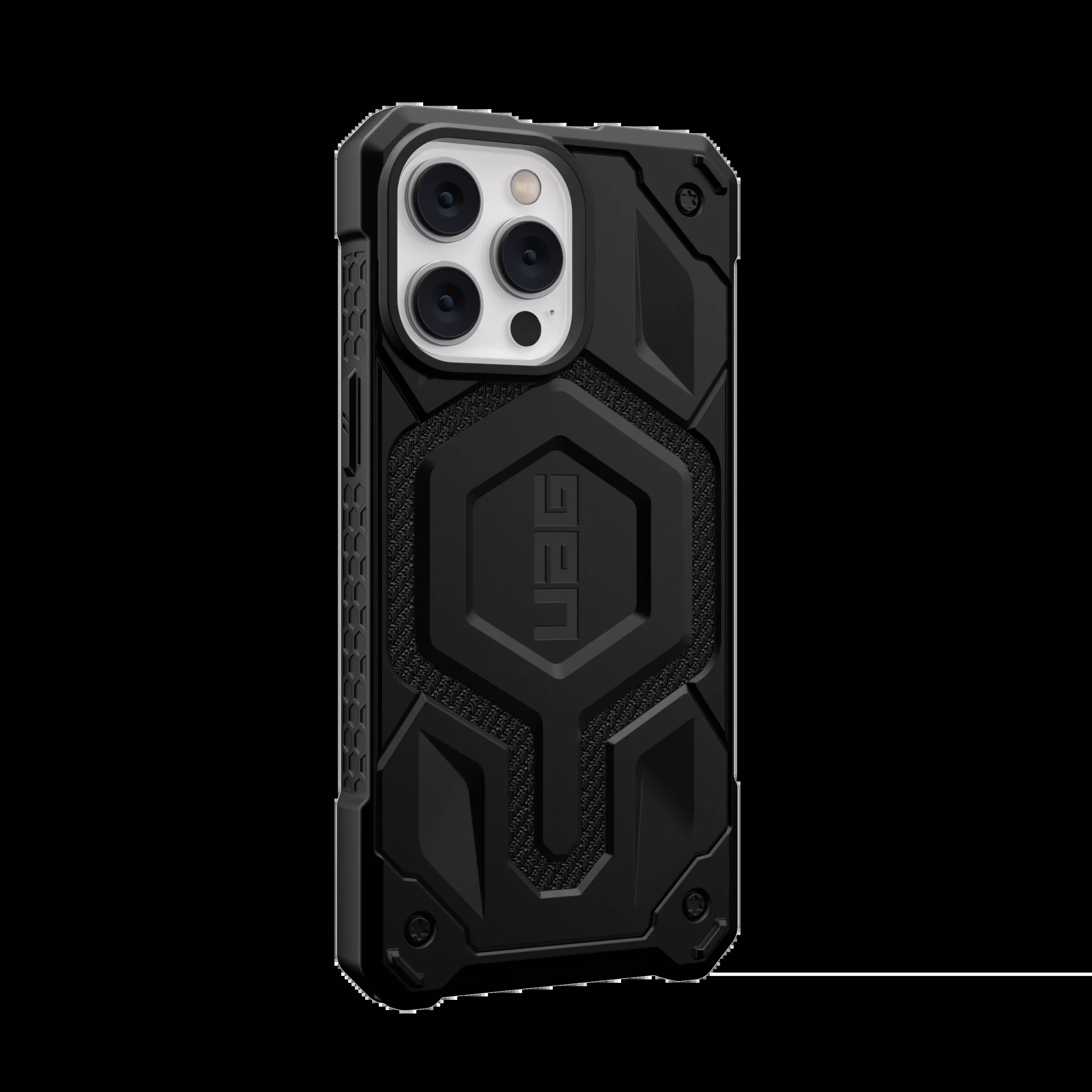 UAG รุ่น Monarch with Magsafe - เคส iPhone 14 Pro Max - สี Kevlar Black