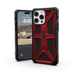 UAG รุ่น Monarch - เคส iPhone 14 Pro Max - สี Crimson