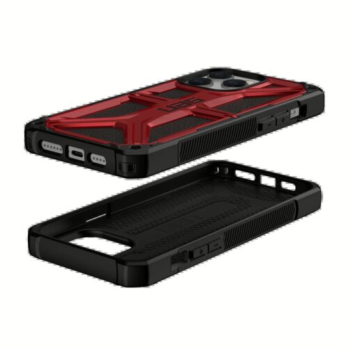 UAG รุ่น Monarch - เคส iPhone 14 Pro Max - สี Crimson - Image 8
