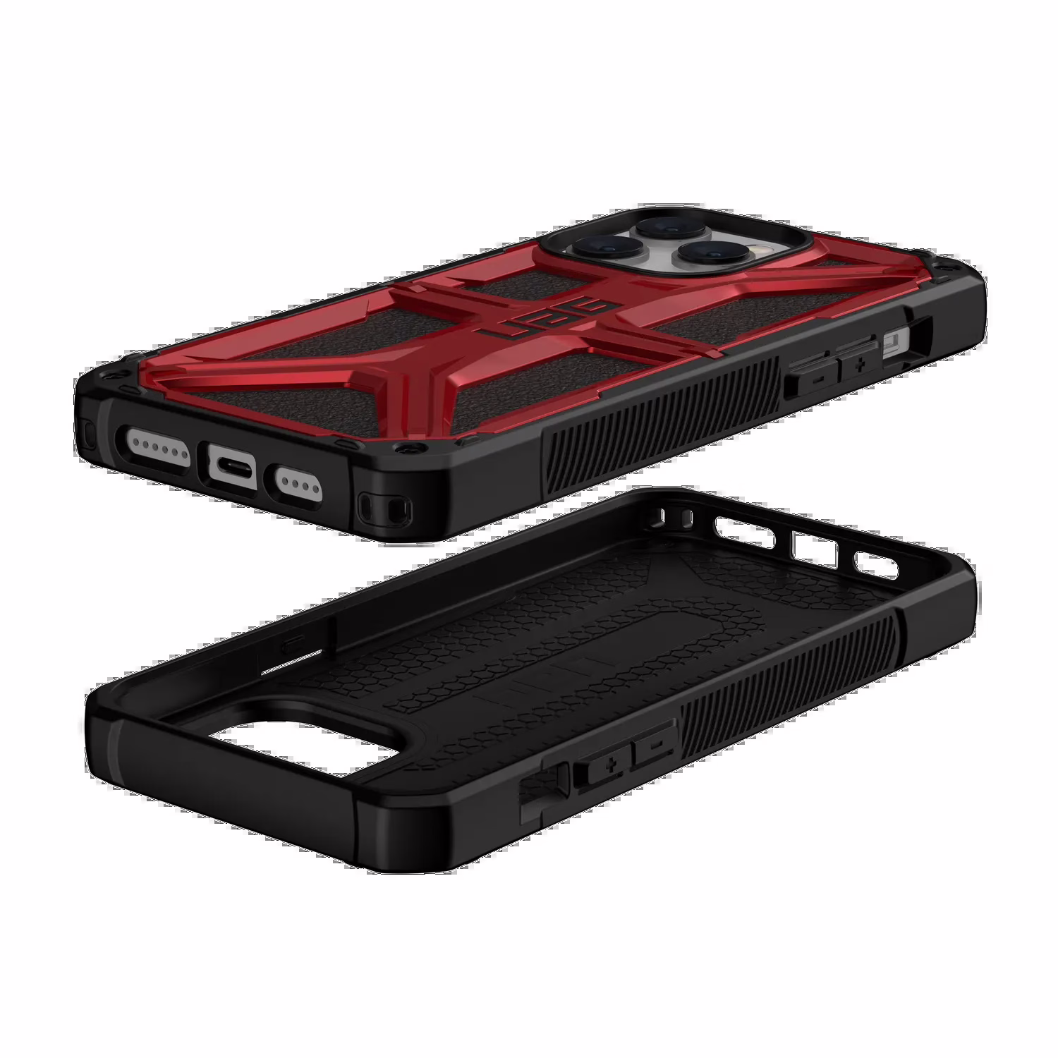 UAG รุ่น Monarch - เคส iPhone 14 Pro Max - สี Crimson