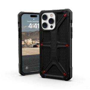UAG รุ่น Monarch - เคส iPhone 14 Pro Max - สี Kevlar Black