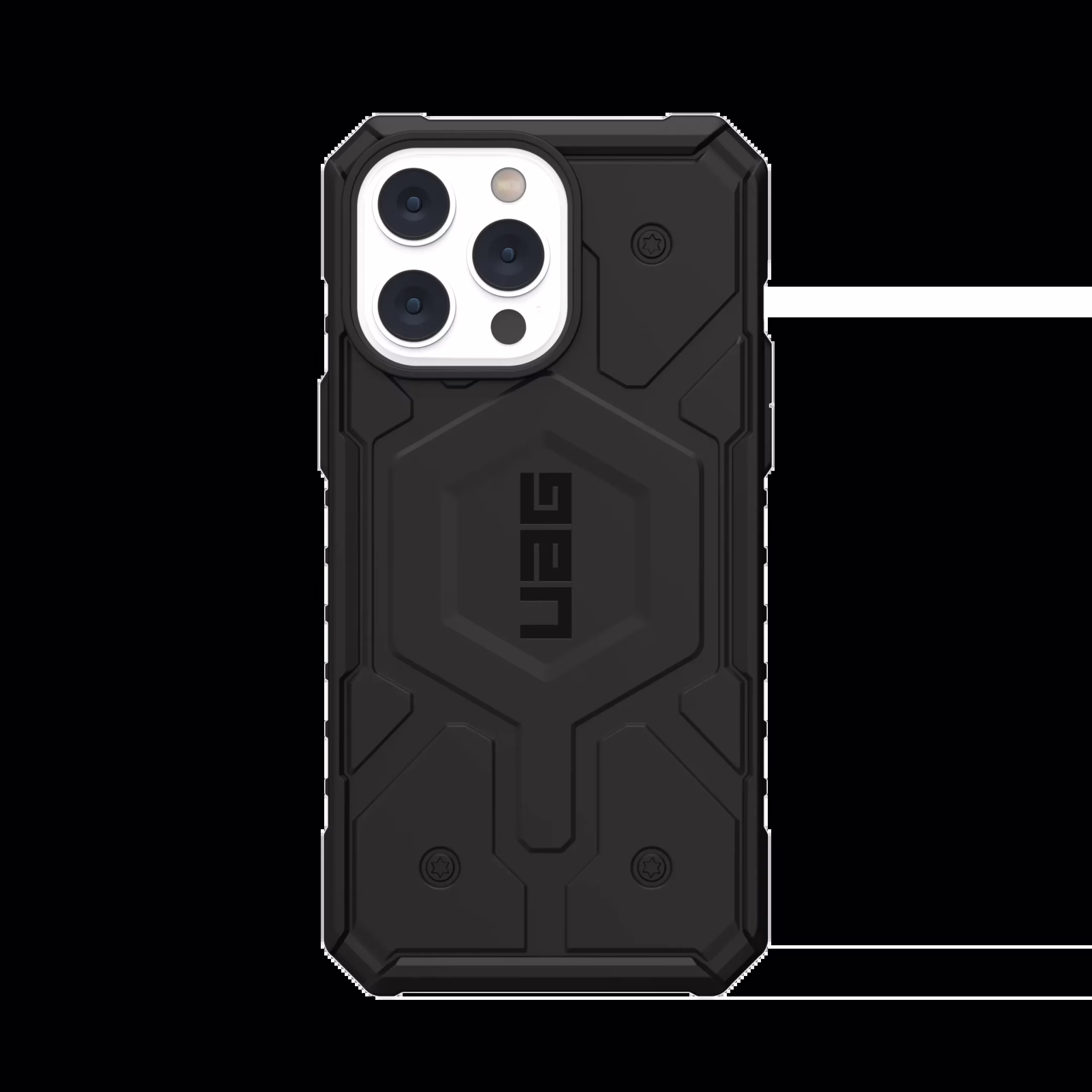 UAG รุ่น Pathfinder with Magsafe - เคส iPhone 14 Pro Max - สี Black