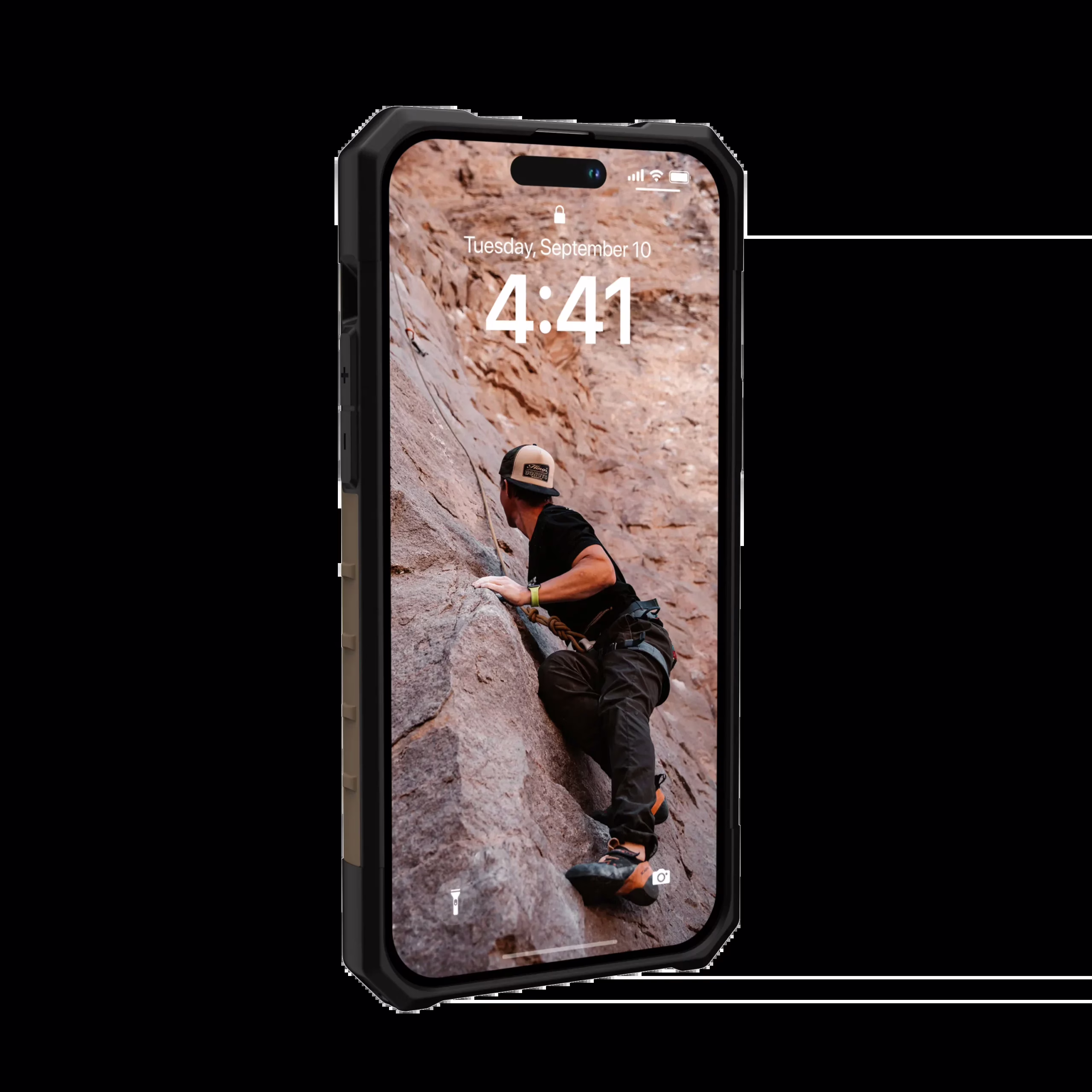 UAG รุ่น Pathfinder - เคส iPhone 14 Pro Max - สี Dark Earth