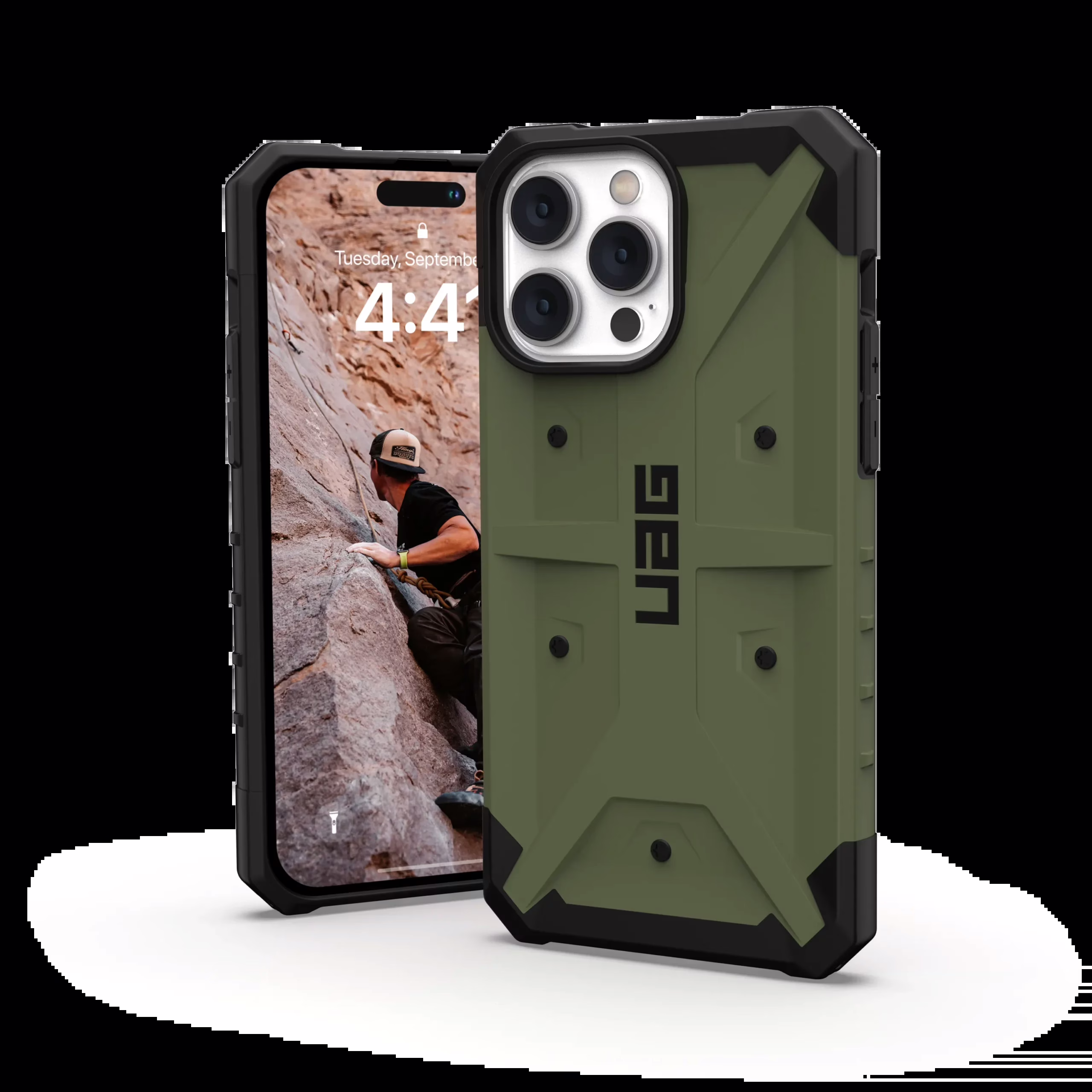 UAG รุ่น Pathfinder - เคส iPhone 14 Pro Max - สี Olive