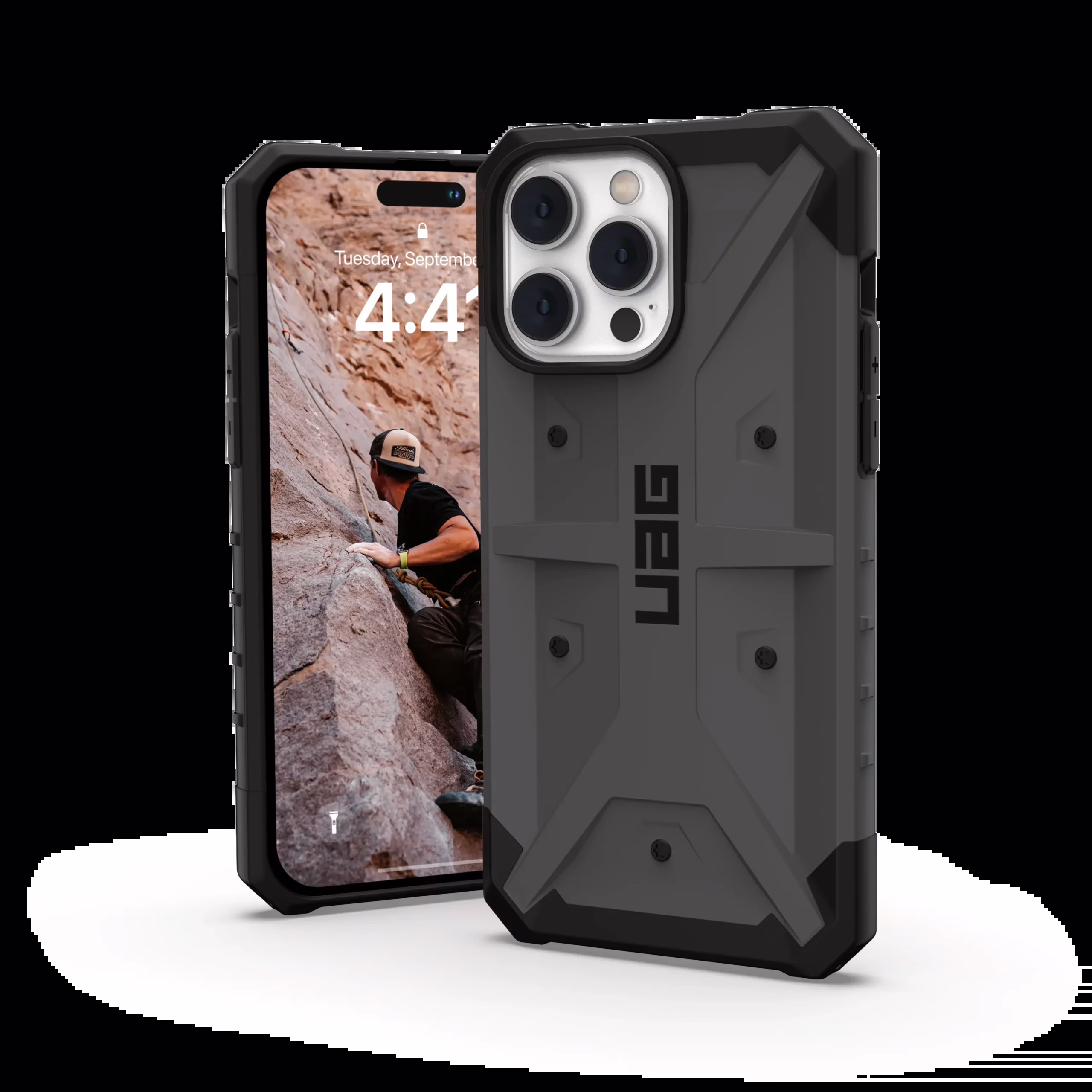 UAG รุ่น Pathfinder - เคส iPhone 14 Pro Max - สี Silver