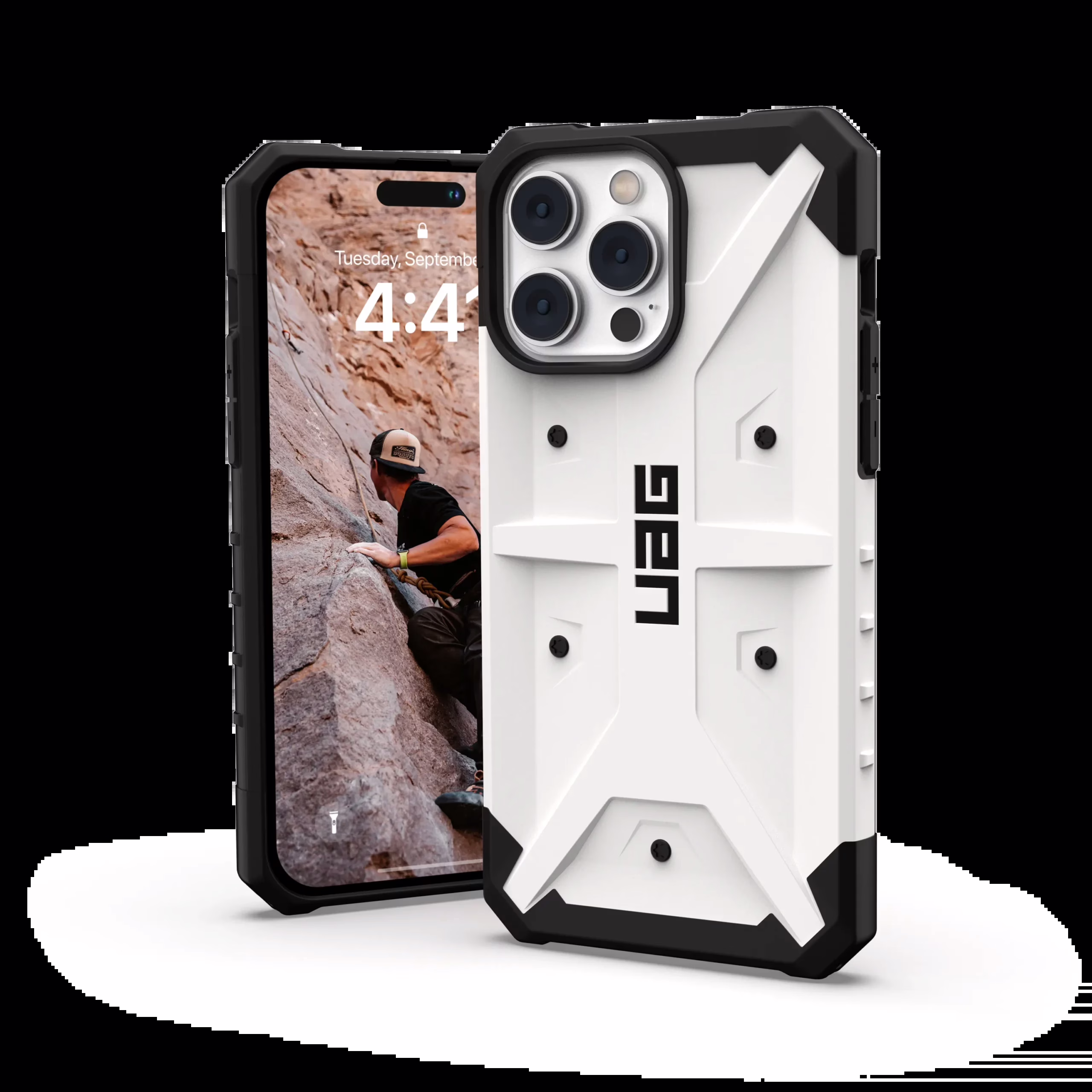 UAG รุ่น Pathfinder - เคส iPhone 14 Pro Max - สี White