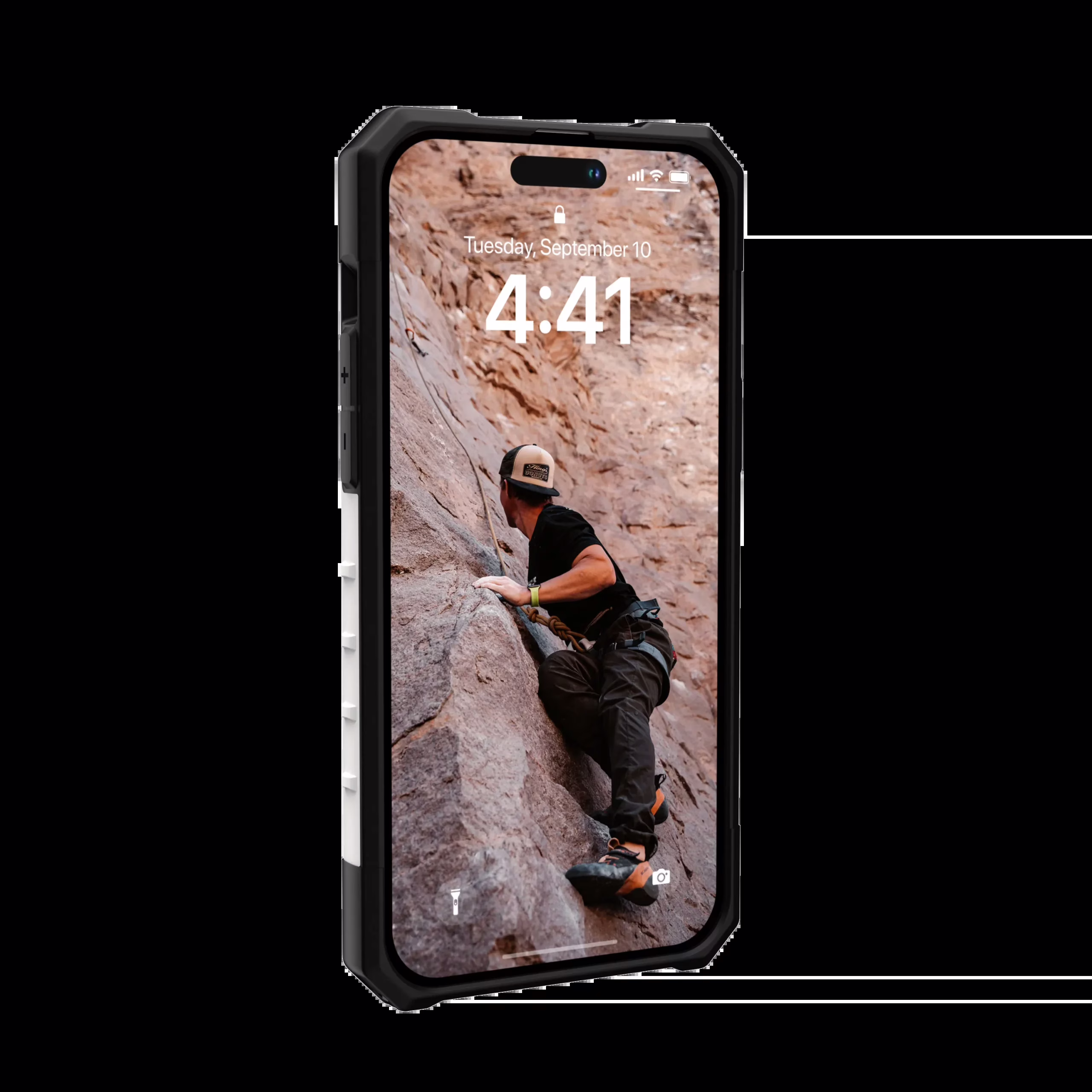 UAG รุ่น Pathfinder - เคส iPhone 14 Pro Max - สี White