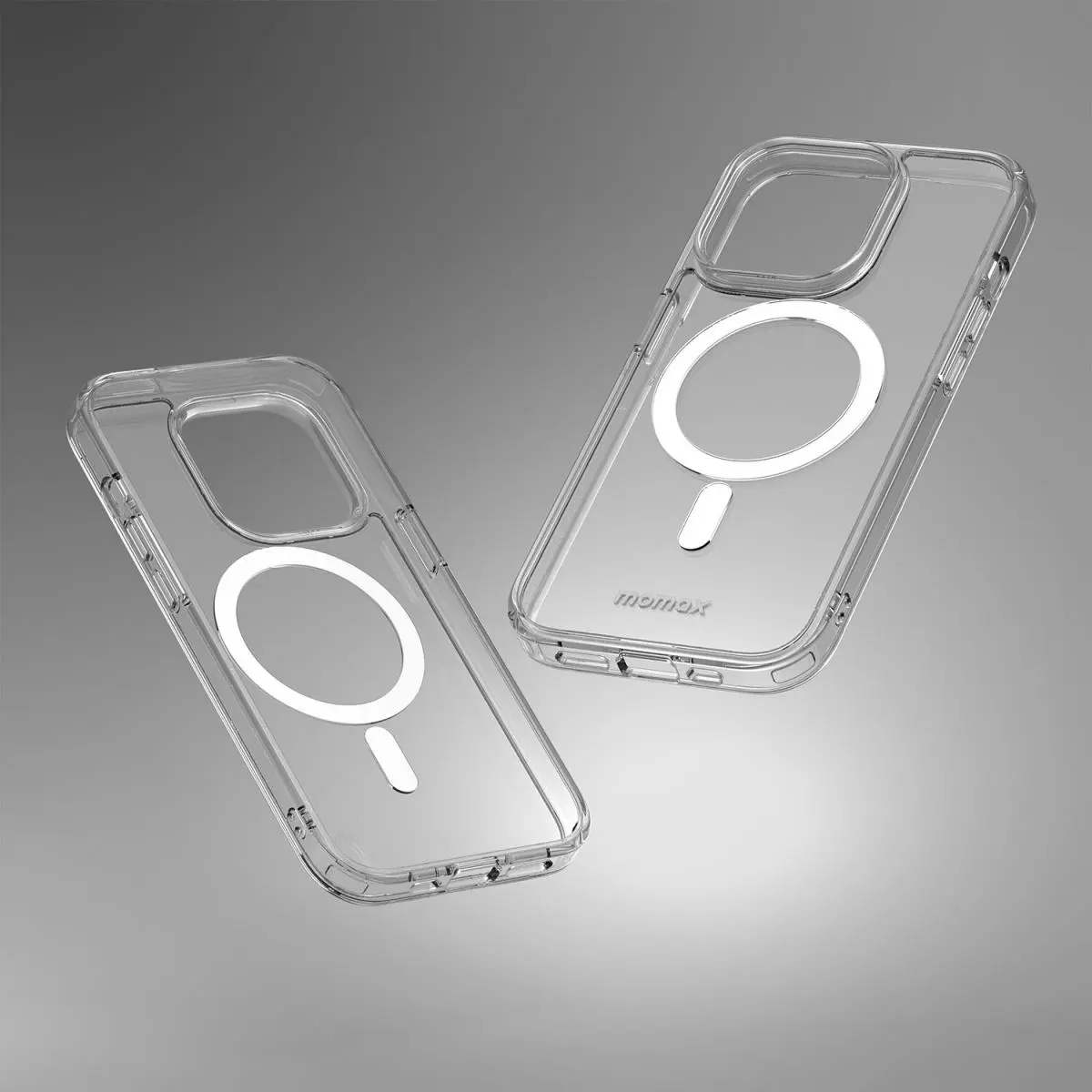 เคส Momax รุ่น Hybrid Magnetic Case - iPhone 14 Pro Max - สีใส