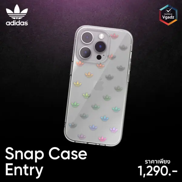 Adidas รุ่น Snap Case Entry - เคส iPhone 14 Pro - สี Colourful