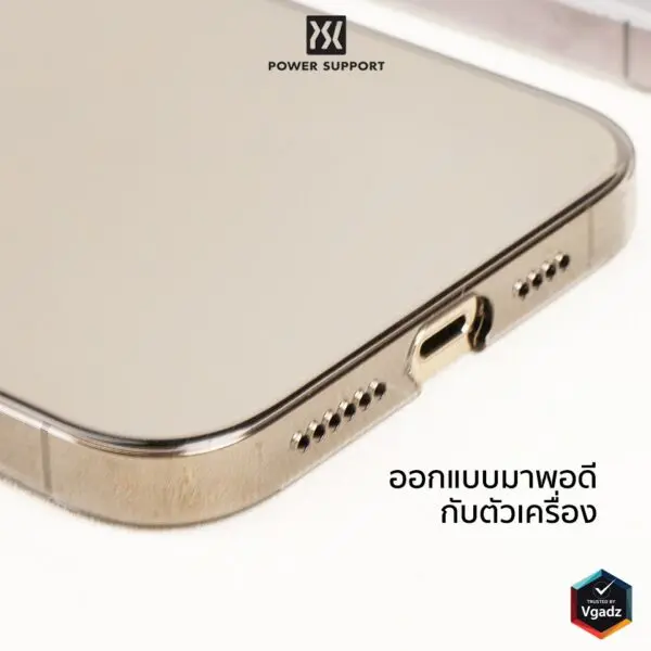 Power Support รุ่น Air Jacket - เคส iPhone 14 Plus - สี Clear