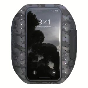 สายรัดแขนใส่โทรศัพท์ Adidas รุ่น Universal Armband Size L 2.0 Reflective - สี Black