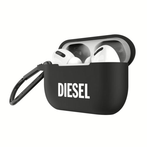 Diesel รุ่น Airpod Case Silicone - เคส Airpods Pro - สี Black/White - Image 4