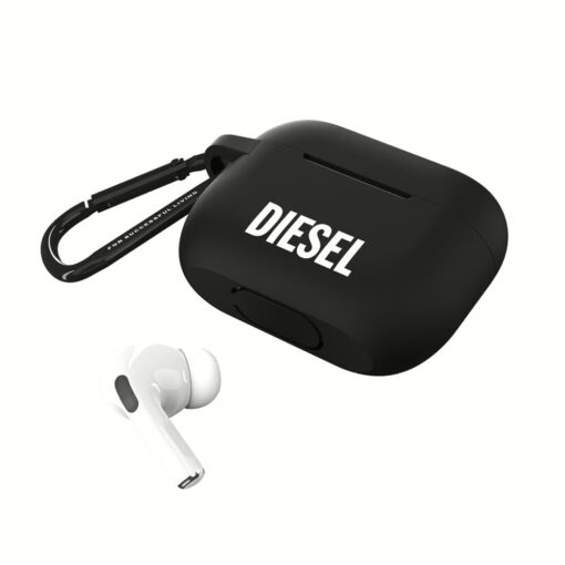Diesel รุ่น Airpod Case Silicone - เคส Airpods Pro - สี Black/White - Image 5