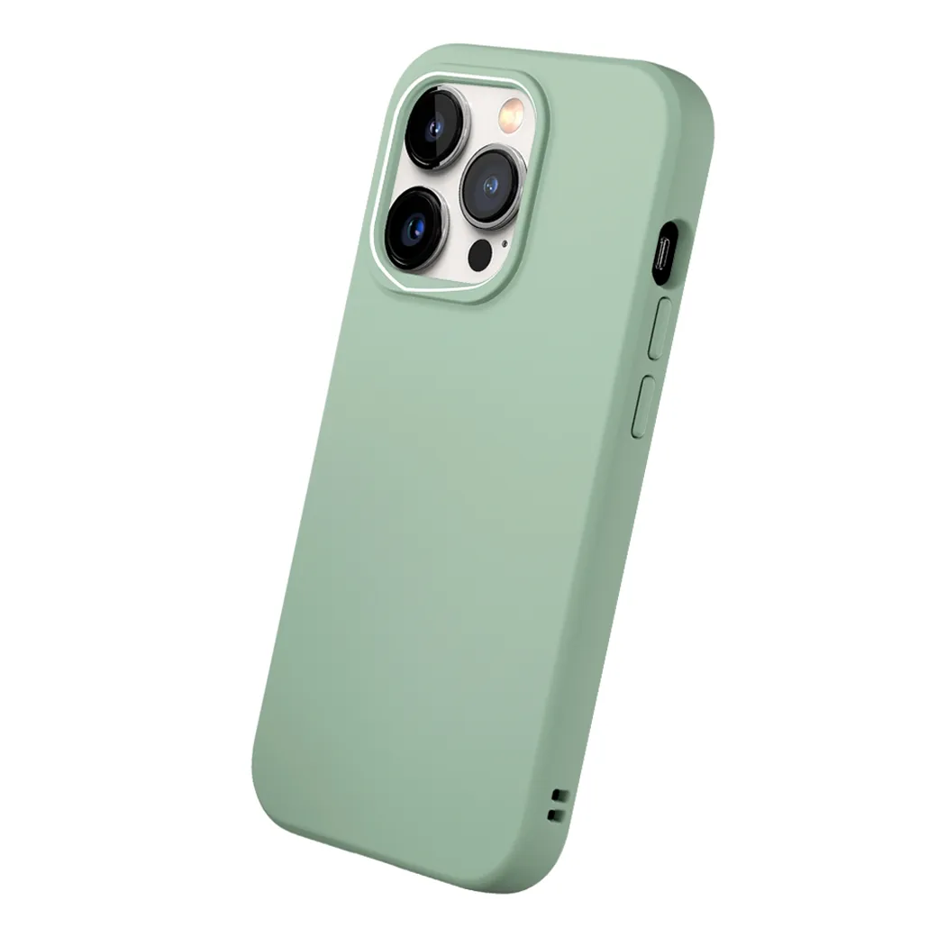 เคส RhinoShield รุ่น SolidSuit - iPhone 14 Pro - สี Sage Green