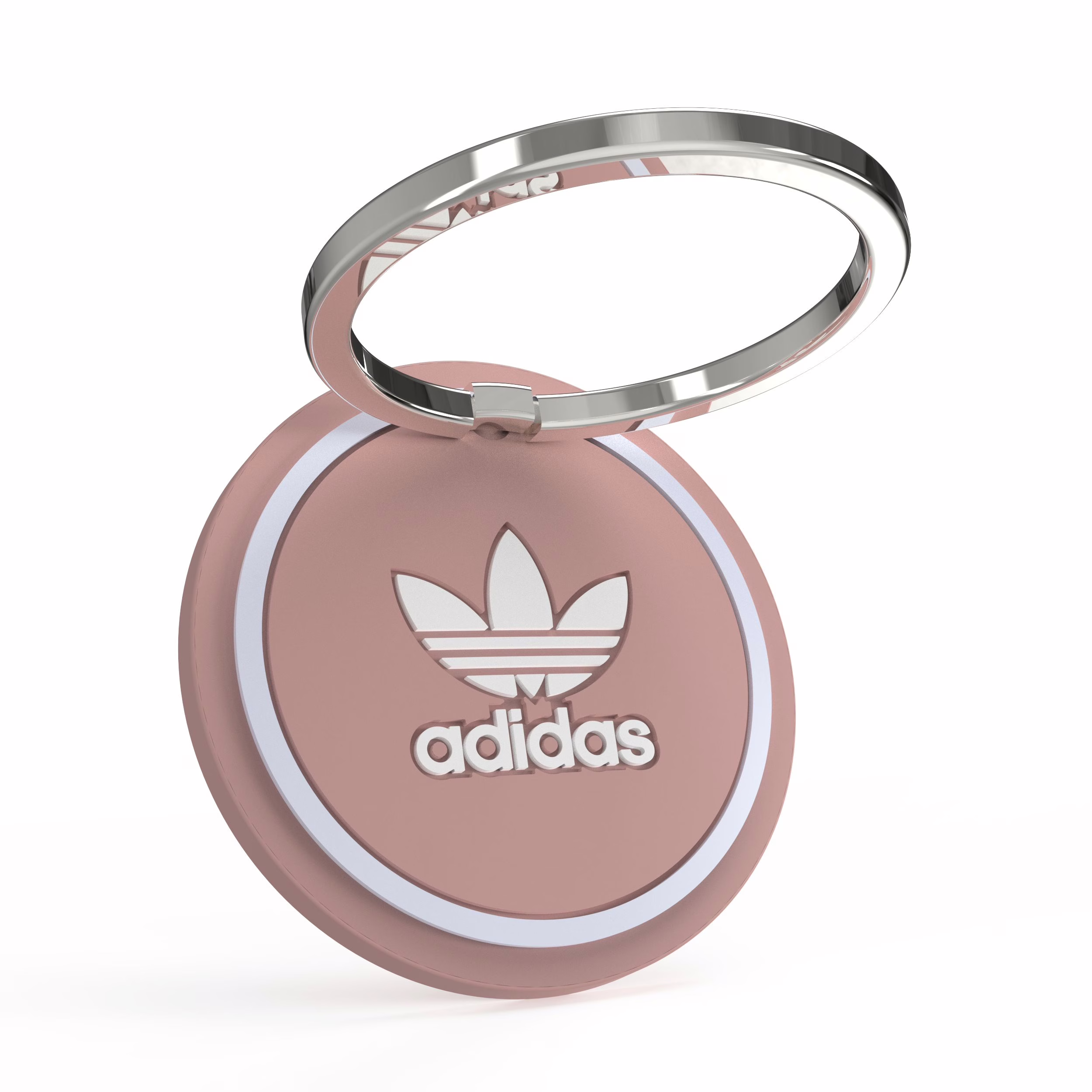แหวนติดหลังมือถือ Adidas รุ่น Universal Phone Ring - สี Wonder Mauve/White