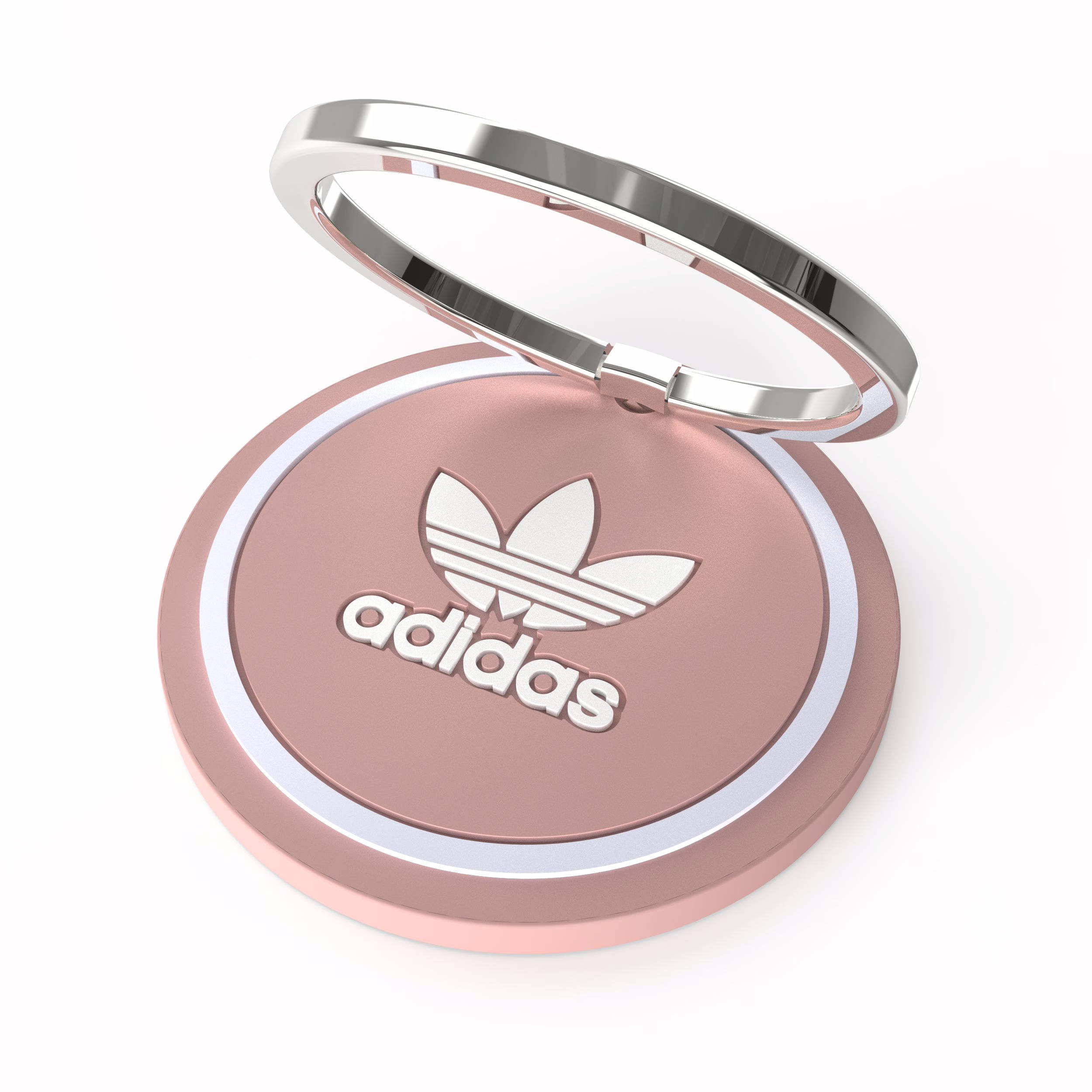 แหวนติดหลังมือถือ Adidas รุ่น Universal Phone Ring - สี Wonder Mauve/White