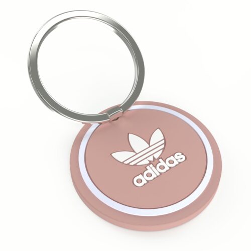 แหวนติดหลังมือถือ Adidas รุ่น Universal Phone Ring - สี Wonder Mauve/White - Image 9