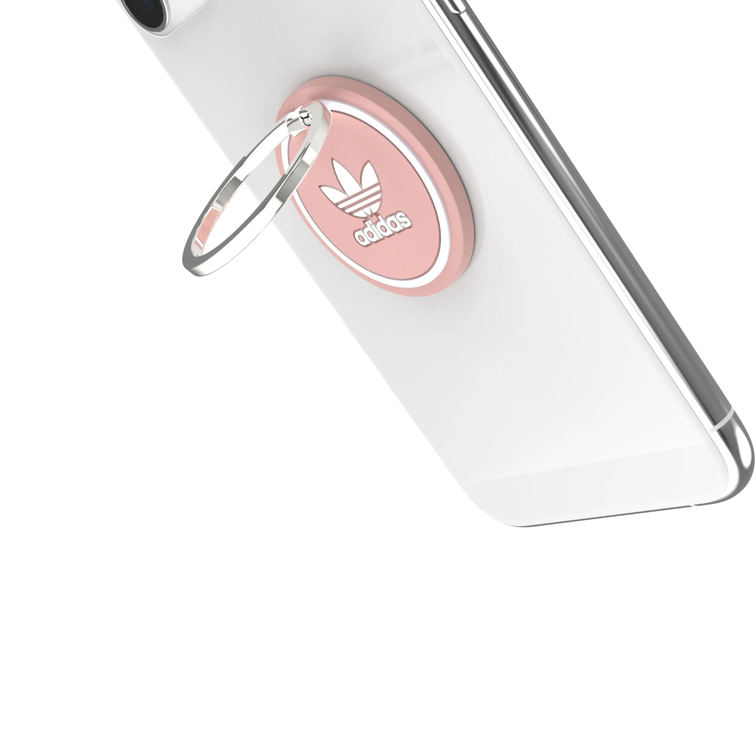 แหวนติดหลังมือถือ Adidas รุ่น Universal Phone Ring - สี Wonder Mauve/White