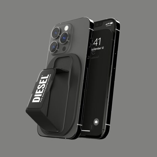 ที่ช่วยตั้งและจับมือถือ Diesel รุ่น Magsafe Universal Grip & Stand - สี Black/White - Image 12
