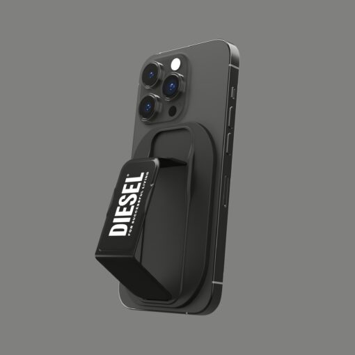 ที่ช่วยตั้งและจับมือถือ Diesel รุ่น Magsafe Universal Grip & Stand - สี Black/White - Image 5
