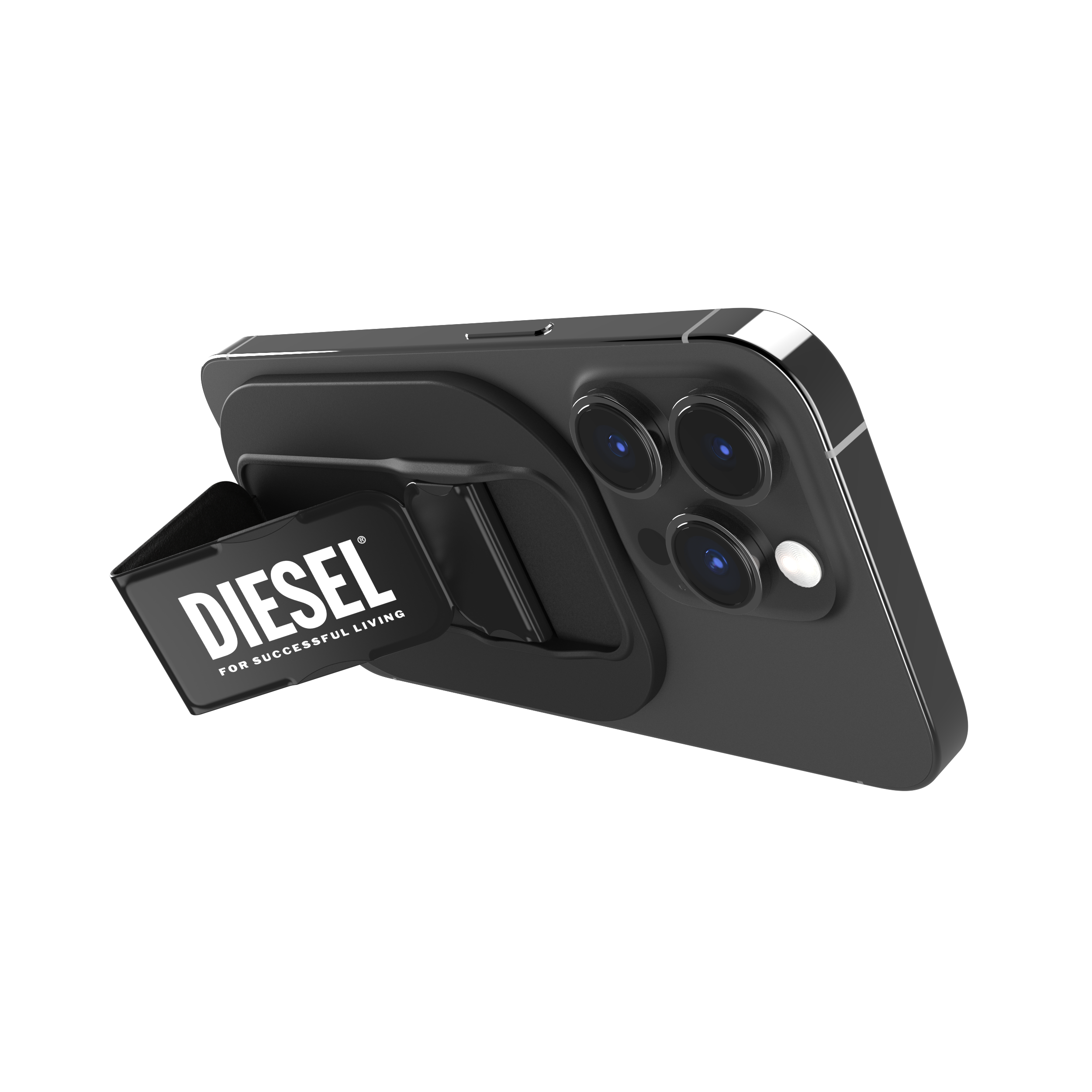 ที่ช่วยตั้งและจับมือถือ Diesel รุ่น Magsafe Universal Grip & Stand - สี Black/White