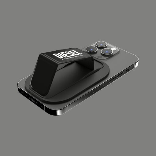 ที่ช่วยตั้งและจับมือถือ Diesel รุ่น Magsafe Universal Grip & Stand - สี Black/White - Image 9