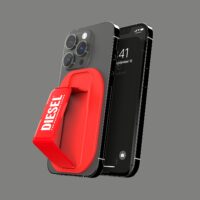 ที่ช่วยตั้งและจับมือถือ Diesel รุ่น Magsafe Universal Grip & Stand - สี Red/White