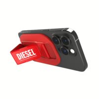 ที่ช่วยตั้งและจับมือถือ Diesel รุ่น Magsafe Universal Grip & Stand - สี Red/White