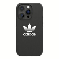 Adidas รุ่น Moulded Case Basic - เคส iPhone 14 Pro - สี Black/White