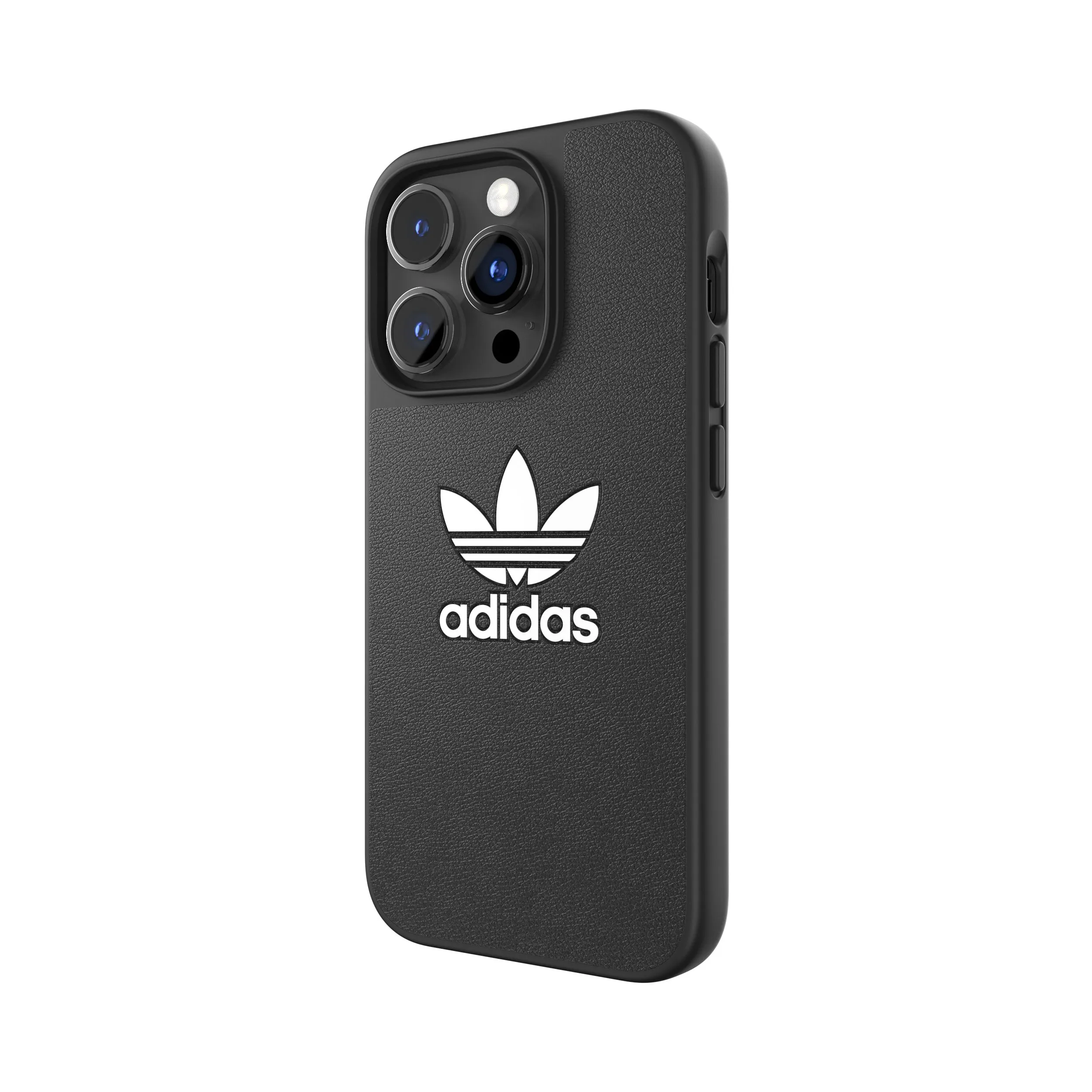 Adidas รุ่น Moulded Case Basic - เคส iPhone 14 Pro - สี Black/White