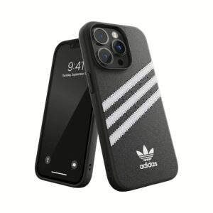 Adidas รุ่น Moulded Case PU - เคส iPhone 14 Pro - สี Black/White 11 Adidas รุ่น Moulded Case PU - เคส iPhone 14 Pro - สี Black/White