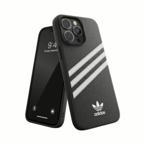 Adidas รุ่น Moulded Case PU - เคส iPhone 14 Pro Max - สี Black/White 19 Adidas รุ่น Moulded Case PU - เคส iPhone 14 Pro Max - สี Black/White