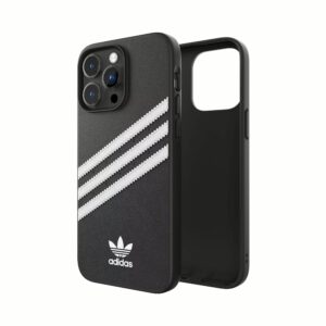 Adidas รุ่น Moulded Case PU - เคส iPhone 14 Pro Max - สี Black/White 12 Adidas รุ่น Moulded Case PU - เคส iPhone 14 Pro Max - สี Black/White