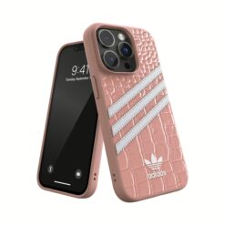 Adidas รุ่น Samba Alligator - เคส iPhone 14 Pro - สี Wonder Mauve/White